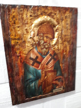 Load image into Gallery viewer, Saint Spyridon the Wonderworker, bishop of Trimithus-Greek Orthodox Russian Icon - Vanas Collection