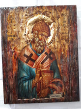 Load image into Gallery viewer, Saint Spyridon the Wonderworker, bishop of Trimithus-Greek Orthodox Russian Icon - Vanas Collection