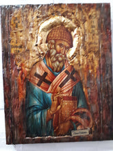 Load image into Gallery viewer, Saint Spyridon the Wonderworker, bishop of Trimithus-Greek Orthodox Russian Icon - Vanas Collection