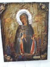 Load image into Gallery viewer, Saint St Akrivi Akrivee Icon-Greek Orthodox Byzantine Christian Icons Handmade - Vanas Collection