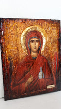 Load image into Gallery viewer, Saint St. Anastasia Farmakolytria Icon-Greek Russian Orthodox Antique Style Icon - Vanas Collection