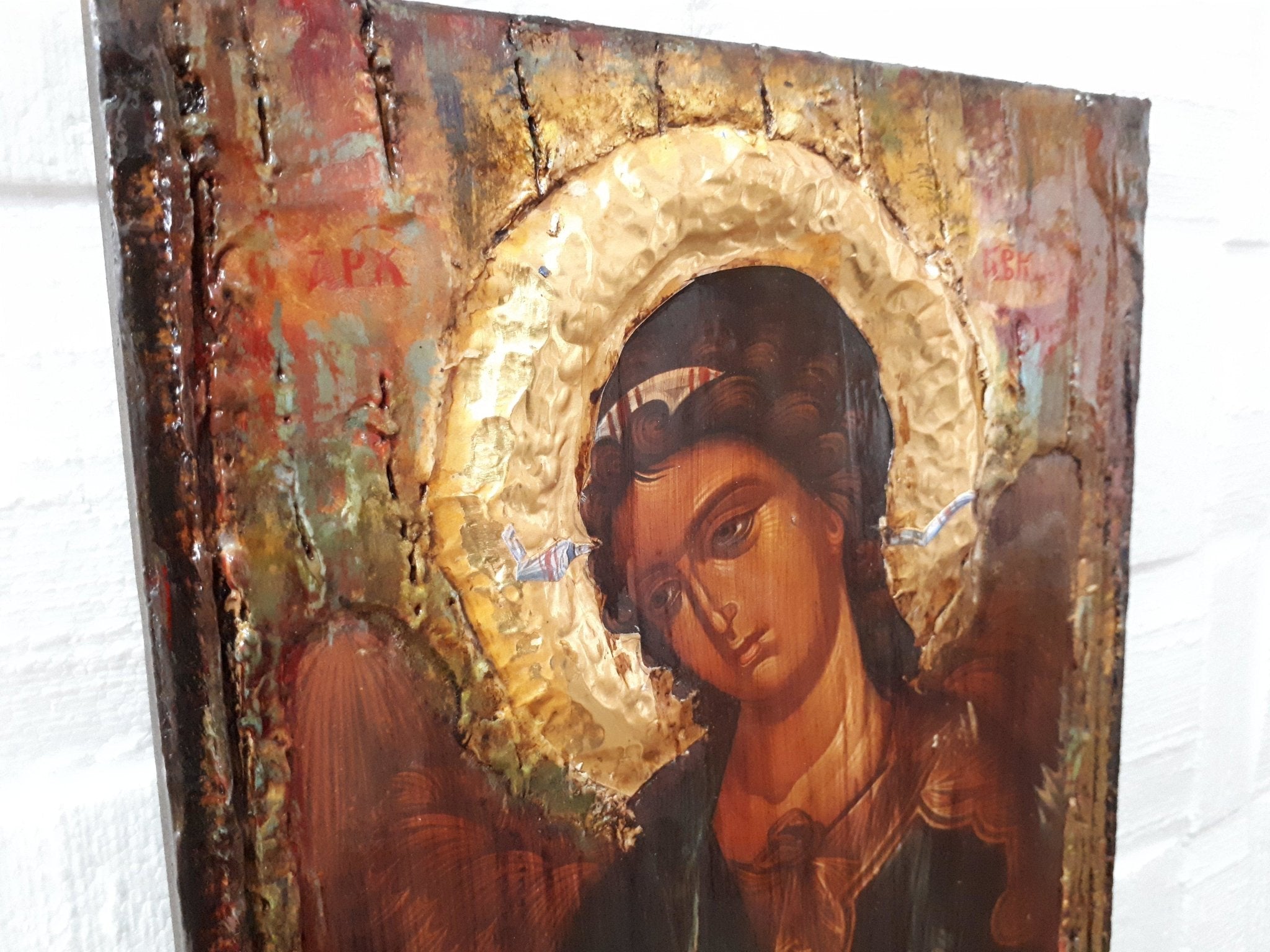Saint St. Archangel Gabriel Holy Archistrategos Orthodox Greek Byzantine Icons - Vanas Collection