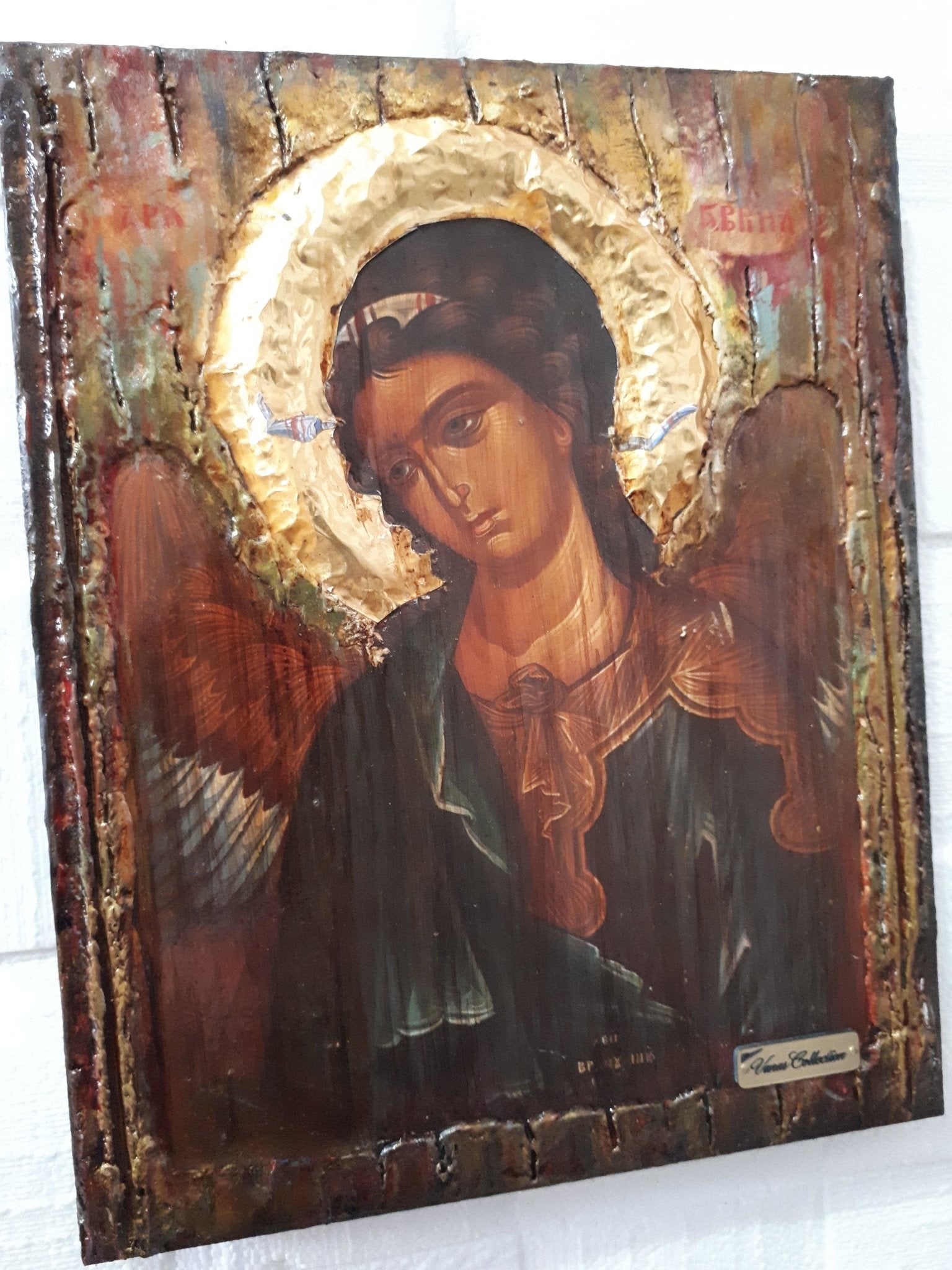 Saint St. Archangel Gabriel Holy Archistrategos Orthodox Greek Byzantine Icons - Vanas Collection