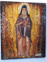 Load image into Gallery viewer, Saint St. Arsenios Icon Russian Greek Byzantine Christian Icons Handmade on Wood - Vanas Collection