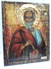 Laden Sie das Bild in den Galerie-Viewer, Saint St Athinagoras Icon- Greek-Russian Handmade Orthodox Icons 25X20X2 cm - Vanas Collection