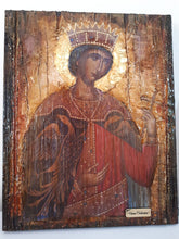 Load image into Gallery viewer, Saint St Catherine Icon - Greek Russian Orthodox Byzantine Handmade Icons - Vanas Collection