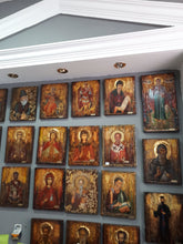 Load image into Gallery viewer, Saint St Catherine Icon - Greek Russian Orthodox Byzantine Icon- Antique Style - Vanas Collection