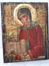 Laden Sie das Bild in den Galerie-Viewer, Saint St. Christodoulos Latrinos of Patmos Orthodox Byzantine Greek Made Icons - Vanas Collection