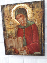 Load image into Gallery viewer, Saint St. Christodoulos Latrinos of Patmos Orthodox Byzantine Greek Made Icons - Vanas Collection