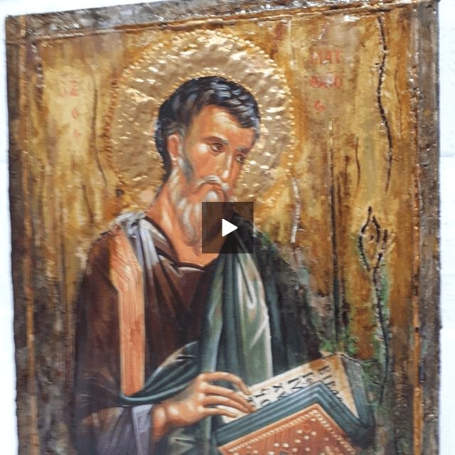Saint St Dimitrios Demetrius Handmade Orthodox Icon Byzantine Rare Icons - Vanas Collection