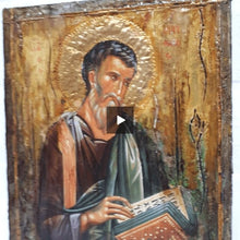 Load image into Gallery viewer, Saint St Dimitrios Demetrius Handmade Orthodox Icon Byzantine Rare Icons - Vanas Collection