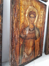 Load image into Gallery viewer, Saint St Dimitrios Demetrius Handmade Orthodox Icon Byzantine Rare Icons - Vanas Collection