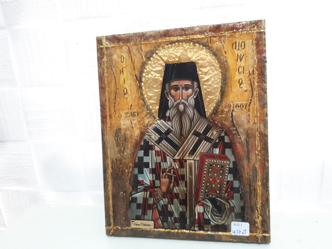 Saint St Dionisios Religious Christianity Icon - Vanas Collection