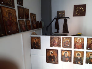 Saint St Dionisios Religious Christianity Icon - Vanas Collection