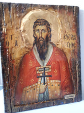 Load image into Gallery viewer, Saint St. Efstratios Greek Icon-Orthodox Russian Byzantine Christian Icons - Vanas Collection