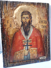 Load image into Gallery viewer, Saint St. Efstratios Greek Icon-Orthodox Russian Byzantine Christian Icons - Vanas Collection