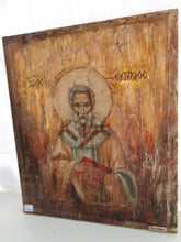 Load image into Gallery viewer, Saint St Eftyxios Eutychius Greek Orthodox Religious Icon - Vanas Collection