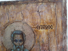 Load image into Gallery viewer, Saint St Eftyxios Eutychius Greek Orthodox Religious Icon - Vanas Collection