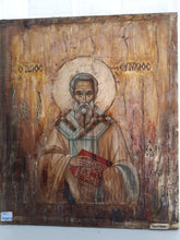 Load image into Gallery viewer, Saint St Eftyxios Eutychius Greek Orthodox Religious Icon - Vanas Collection