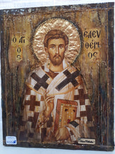 Load image into Gallery viewer, Saint St Eleutherius Saint Eleftherios Saint Eleuthere Orthodox Icon - Vanas Collection