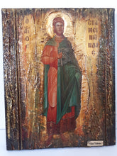 Load image into Gallery viewer, Saint St Epaminondas Epaminontas Icon-Greek Byzantine Antique Style Icons - Vanas Collection