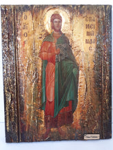 Load image into Gallery viewer, Saint St Epaminondas Epaminontas Icon-Greek Byzantine Antique Style Icons - Vanas Collection