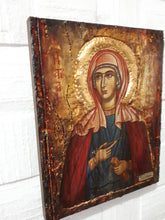 Laden Sie das Bild in den Galerie-Viewer, Saint St. Ermioni Ermione Hermioni Hermione Byzantine Greek Orthodox Church Icon - Vanas Collection