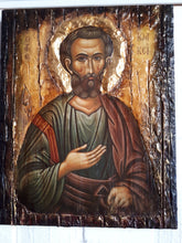 Laden Sie das Bild in den Galerie-Viewer, Saint St. Ioakeim Joachim Wooden Icon-Greek Christian Orthodox Catholic Icons - Vanas Collection