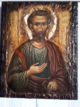 Load image into Gallery viewer, Saint St. Ioakeim Joachim Wooden Icon-Greek Christian Orthodox Catholic Icons - Vanas Collection