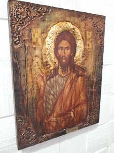 Saint St. Ioannis John Prodromos - Christianity Orthodox Byzantine Greek Icon - Vanas Collection