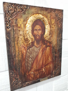 Saint St. Ioannis John Prodromos - Christianity Orthodox Byzantine Greek Icon - Vanas Collection
