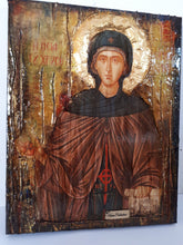 Laden Sie das Bild in den Galerie-Viewer, Saint St Irene Irini Chrysovalantou Icon-Greek Orthodox Christian Antique Style Icons - Vanas Collection