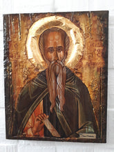 Load image into Gallery viewer, Saint St. Isidoros Pilousiotis Icon Handmade Orthodox Byzantine Russian Icons - Vanas Collection