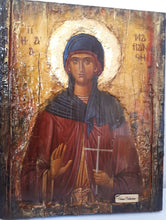Load image into Gallery viewer, Saint St Marianthi Marianthe Icon-Greek Byzantine Christian Icons - Vanas Collection