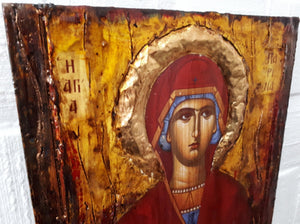 Saint St. Marina the Great Martyr Icon - Greek Russian Orthodox Byzantine Icons - Vanas Collection