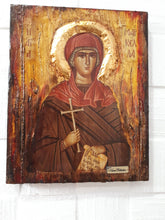 Laden Sie das Bild in den Galerie-Viewer, Saint St. Markella Icon - Greek Russian Orthodox Byzantine Icons-Antique Style - Vanas Collection