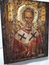 Load image into Gallery viewer, Saint St. Nikolas Nicolas Nick - Christianity Orthodox Byzantine Greek Icons - Vanas Collection