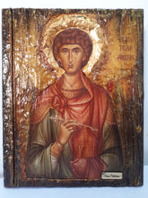 Laden Sie das Bild in den Galerie-Viewer, Saint St. Panteleimon Icon-Orthodox Russian Greek Byzantine Antique Style Icons - Vanas Collection