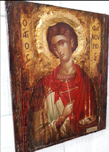 Load image into Gallery viewer, Saint St. Phanourios Fanourios Icon - Handmade Greek Orthodox Byzantine Icons - Vanas Collection