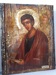 Saint St. Philip Phillipos Fillipos Icon-Greek Orthodox Byzantine Greek Icons - Vanas Collection