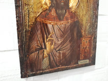 Laden Sie das Bild in den Galerie-Viewer, Saint St. Raphael Rafael-Christianity Orthodox Byzantine Greek Antique Icons - Vanas Collection