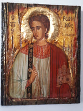 Laden Sie das Bild in den Galerie-Viewer, Saint St. Romanos the Melodist icon on Wood Icon-Orthodox Greek Christian Catholic Icons - Vanas Collection