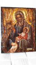 Load image into Gallery viewer, Saint St. Simeon Symeon the God Icon-Greek Orthodox Byzantine Religious Icon - Vanas Collection