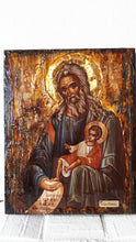 Load image into Gallery viewer, Saint St. Simeon Symeon the God Icon-Greek Orthodox Byzantine Religious Icon - Vanas Collection