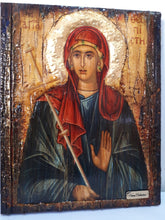 Load image into Gallery viewer, Saint St. Theopisti Icon-Greek Orthodox Christian Byzantine Icons - Vanas Collection