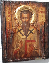 Load image into Gallery viewer, Saint St. Vasilios Basil the Great- Christianity Orthodox Byzantine Greek Icons - Vanas Collection