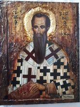 Laden Sie das Bild in den Galerie-Viewer, Saint St Vasilios Vasileios Basil Icon -Greek Orthodox Byzantine Russian Icons - Vanas Collection