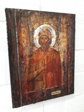 Load image into Gallery viewer, Saint St. Zakchaios Ζακχαίος Apostle Icon-Greek Orthodox Byzantine Icon on Wood - Vanas Collection