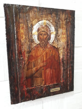 Load image into Gallery viewer, Saint St. Zakchaios Ζακχαίος Apostle Icon-Greek Orthodox Byzantine Icon on Wood - Vanas Collection