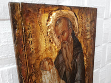 Load image into Gallery viewer, Saint Stylianos the Paphlagonia -Greek Russian Orthodox Byzantine Antique Style - Vanas Collection
